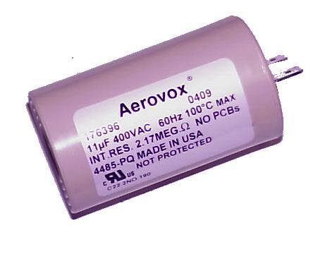 New (10) aerovox un-protected dry capacitor for hid lig