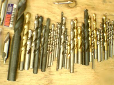 New high speed steel drills all usa brands all in pics 