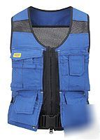 Snickers 4294 flexi toolvest mid blue 2XL bnwt