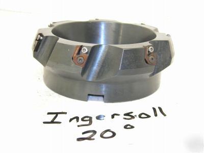 Used ingersoll face mill 6X4S06R50 6.00'' diameter 