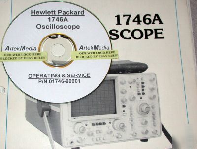 Hp 1746A operating & service manual