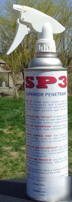 Case of super penetrating oil SP3 20 oz. non-aerosal