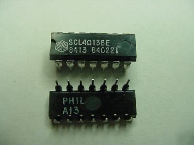 Cmos SCL4013BE sgs 16 pin dip qty 100 in lot #100168