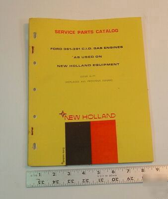 New holland parts book - ford engine 361-391 c.i.d.