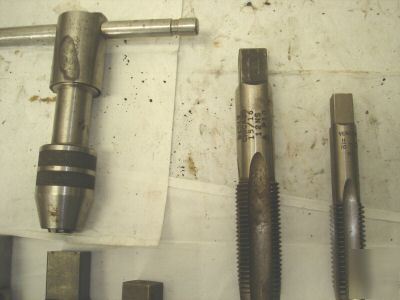 Set of taps with tap wrenches