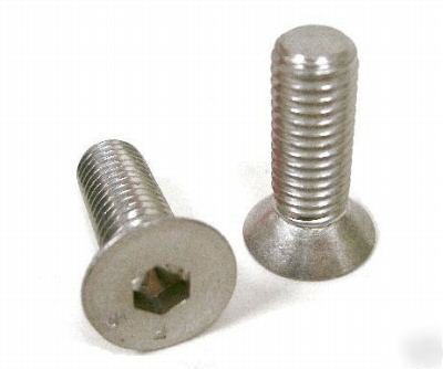 Stainless steel socket cap flat bolt 10-32 x 1/2