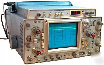Tektronix 465 mod uc 2 trace oscilloscope w/digital sto
