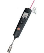 Testo 825-T4 ir/contact thermometer - 6:1 optics