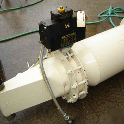 160 cu ft blender bin & butterfly valve (4207 - 4208)