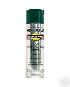 6 cans of rustoleum high performance enamel - green