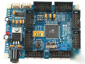 Atmel avr ATMEGA128 microcontroller development board