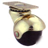 Mintcraft jc-E01 brass plate caster 1-5/8 pk/2 jc-E01