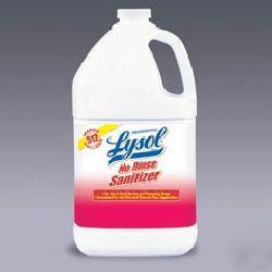 Pro lysol no rinse sanitizer - gallon bottles - 4/case