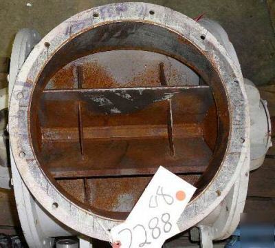 15â€ diameter kice rotary valve: carbon steel (2288)