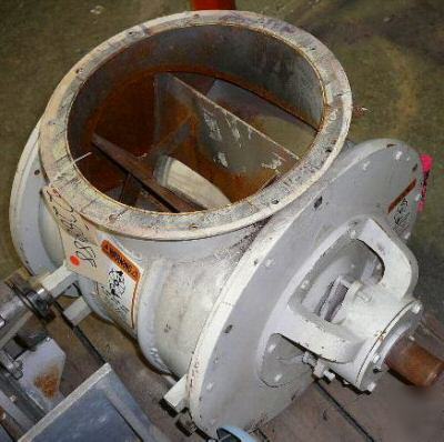 15â€ diameter kice rotary valve: carbon steel (2288)