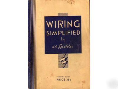 Collectable wiring simplified richter 1949