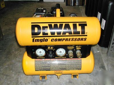 Dewalt air compressor gas honda 4 hp portable mobile