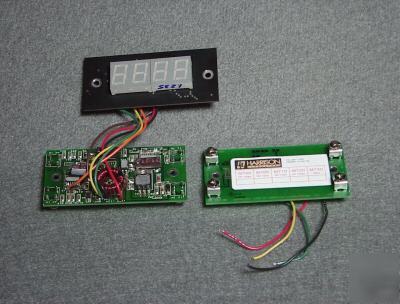New voltmeter 3-1/2 hlabs panel meter with bezel vm-1