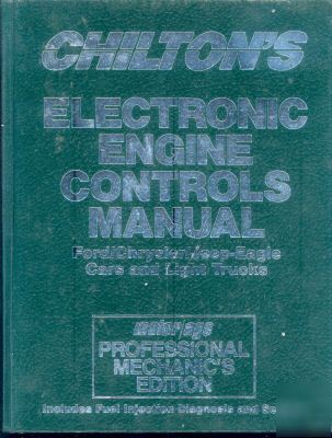 Electronic engine controls manual ford chilton 1988 90