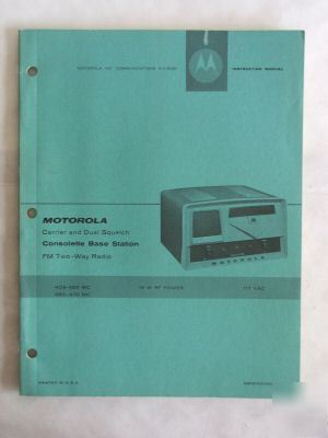 Motorola L44BBB-3000A, L44BBB-1000A manual +schematic