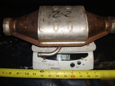 Scrap catalytic converter for recycle only, used #22