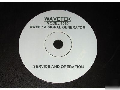 Wavetek 1061 1062 1066 1067 service & operation manual