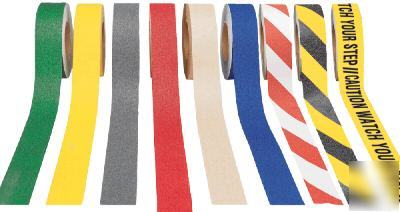 Yellow & black hazard stripe anti-slip (2