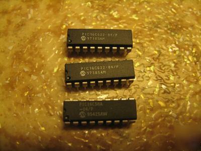 PIC16C622 8-bit eprom microcontrollers with analog comp