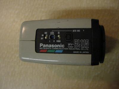 Panasonic wv CL110. high resolution color camera