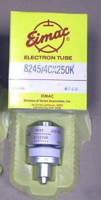 eimac 8245 / 4CX250K tetrode tube