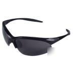 Infinity black frame/ smoke lens safety glasses