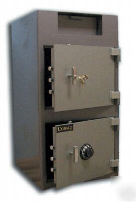 Double doors large 6.7 cu ft depository safe free s/h