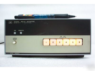 Hewlett packard hp 59306A hp-ib relay actuator