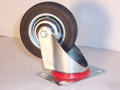 New 8 4'' 4 swivel 4 fixed caster wheels with bearings 