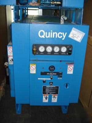 Quincy 25 hp helical screw compressor