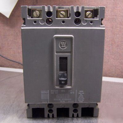 Westinghouse 90 amp circuit breaker HFB3090 