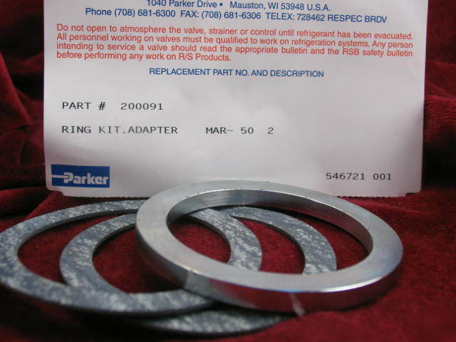 200091 parker ring kit adaptor mar- 50MM 2