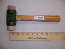 Garland solid-head hammer rawhide face mallet #41002