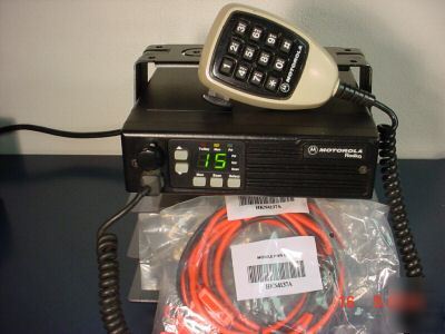 Motorola vhf 16 ch, high power mobile radio package.
