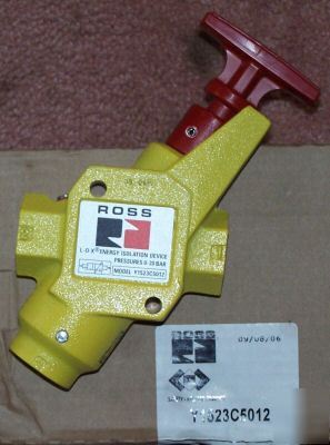 Ross lockout & exhaust energy isolation device Y1523C50