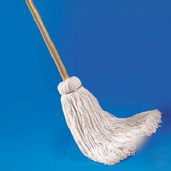 Unisan traditional wooden handle deck mop-16OZ-rayon