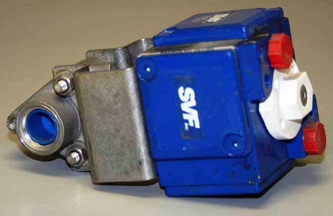 Svf Â½â€ R36666TT hd 15 ss ball valve pnuematic actuator