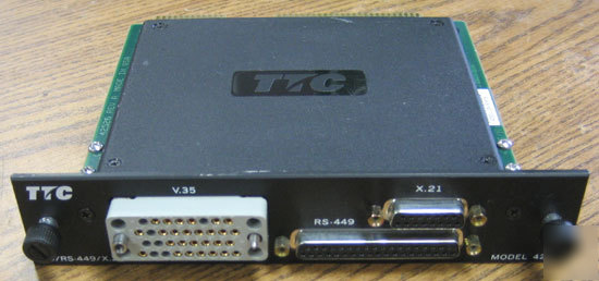Ttc fireberd 6000A v.35 rs-449 x.21 interface 42522