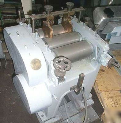 4 x 8 used three 3 roll mill (THTP11802)