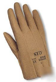 Ansell edmont 1-114 women's large gloves,1 dozen