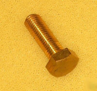 5 ea. brass screws / bolts 5/16-24 x 1