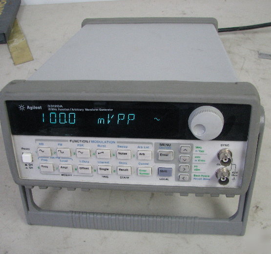 Agilent 33120A 15 mhz function/arb waveform generator