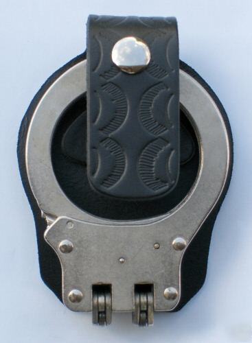 Fbipal e-z grab open handcuff case model V1 (bw)
