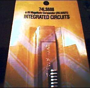 Integrated circuit 8 bit magnitude comparator 74LS688N