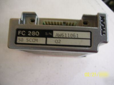 Tylan mass flow controller fc-280 50 sccm O2